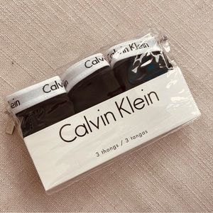 Calvin Klein underwear thongs set for women NWT